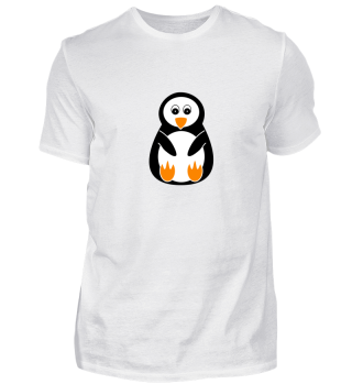 Süßer Pinguin Kinder Shirt Tiere