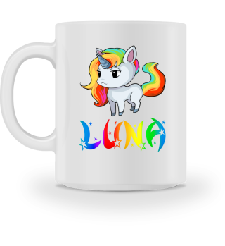 Luna Unicorn Kids T-Shirt