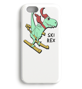 Downhill Skating Dinosaur - Ski Rex