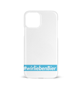 #wirliebenBier Handyhülle iPhone 11/12 (Pro/ Pro Max)
