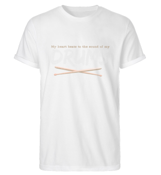 Drums Herz | Schlagzeuger Drummer Band