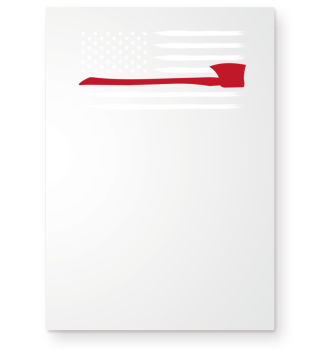 Thin Red Line USA Flag Firefighter 