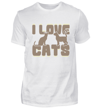 I love Cats - für alle Katzenliebhaber