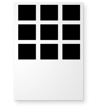Squares Geometry Present Art Design Black