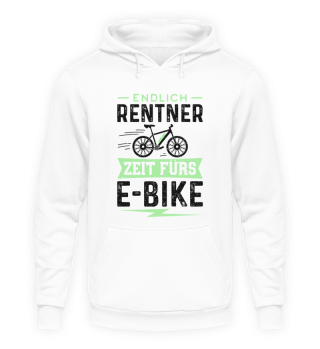 Endlich Rentner Zeit Fürs E-Bike