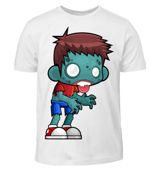 Kinder Shirt Halloween Zombie