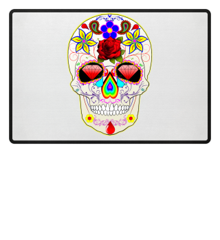 mexikanisches Skull /Totenkopf Motiv