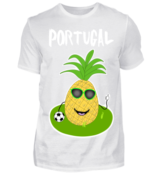 Fanshirt Portugal Football Pinapple