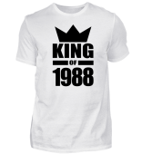 30. Geburtstag King of 1988 Man T-Shirts