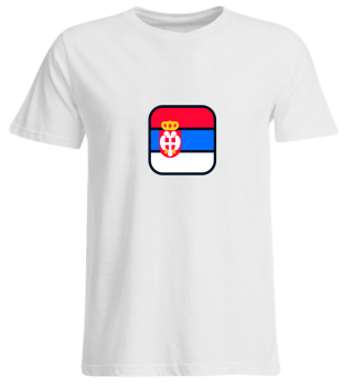  EM Flagge Serbien