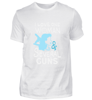 I love one woman & several Guns