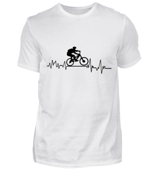 Heartbeat Mountain Bike - T-Shirt