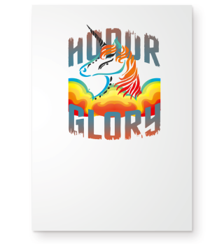 Honor Glory Unicorn