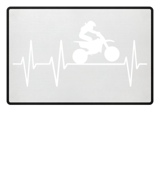 Motocross Heartbeat Motorrad Herzschlag