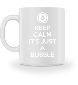 Bitcoin Shirt - Just A Bubble