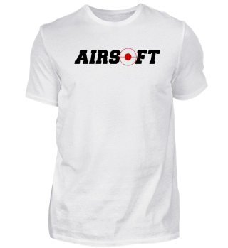 Airsoft Shirt - Schwarze Schrift