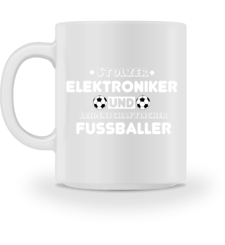 Fussball T-Shirt für Elektroniker