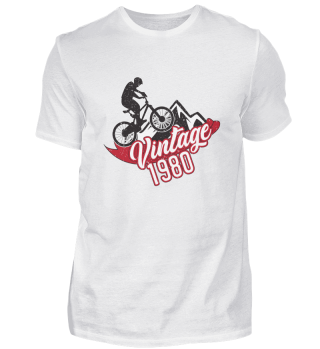 Mountain Biking Jahrgang 1980 - Geschenk