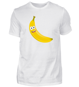 Coole Banane am lachen