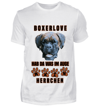 Boxer Hund BOXERLOVE - MEIN HERRCHEN