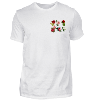 Rosen Blumen Brust Shirt