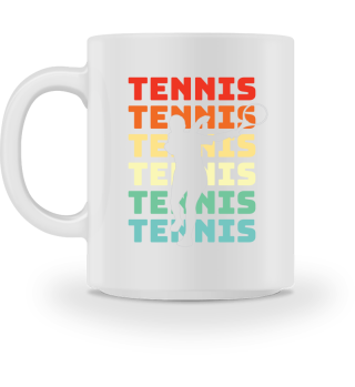 Tennis Player Retro Tennis Lover