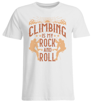 Climbing is my 'rock' and roll