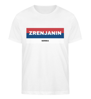 Zrenjanin City in Serbian Flag Colors