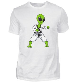 Karate Taekwondo Alien Außerirdischer