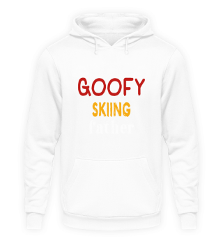 Goofy Skiing Father