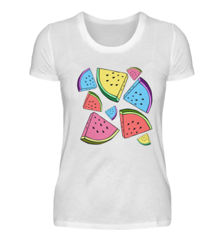 T-Shirt | Bunte Melonen