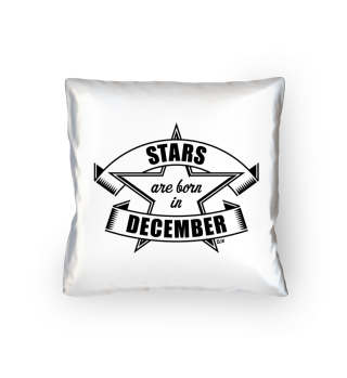 Stars are born in December (Geburtstag / Geschenk) Black