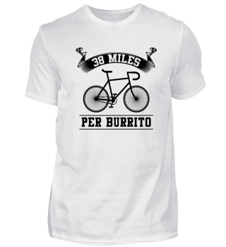 Funny Cycling Shirt Black