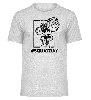 Squatday Powerlifting Squat Bench Tee