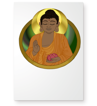 Friedvoller Buddha