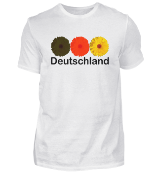 Deutschland Fahne Blume