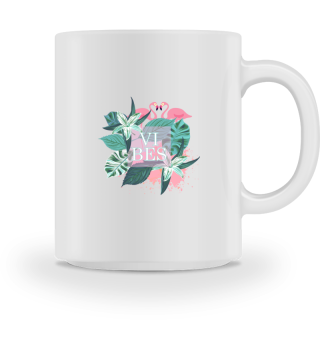Tasse Karma Blume Flamingo Kaffee Tee Geschenk Idee