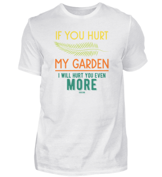 Garten Gärtner lustiger Spruch Geschenk
