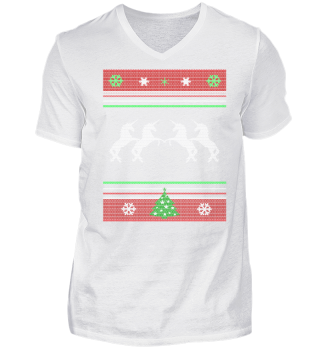 Ugly Christmas Sweater Einhorn Weihnacht