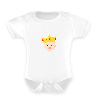 Baby with a crown. Gift.