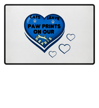 Cat Leave Paw Prints