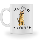 Herrchens Tasse Deutscher Schäferhund