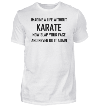 Imagine A Life Without Karate