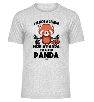 I am a red panda