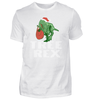 Tree Rex Retro T-Rex Christmas Holiday