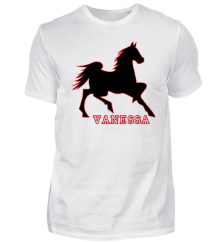 Pferd Horse Rot Red Name Vanessa