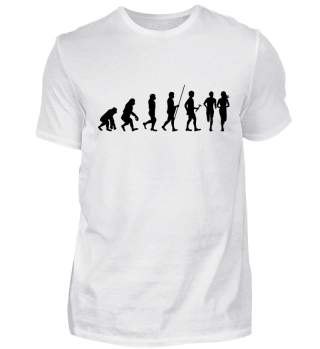 Evolution zum Liebespaar - T-Shirt