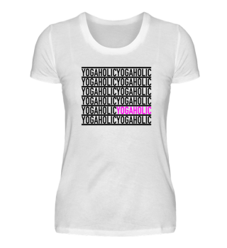 T-Shirt Yogaholic- Design fräulein om®