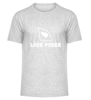 Love Poker game cards chips | gift idea