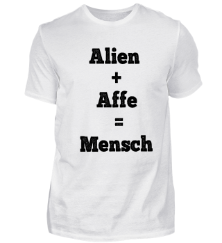Alien+Affe=Mensch